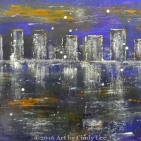 cityScape5_2012 Mixed on cardstock 13x46_1200(C)