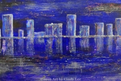 CityScape2_2012 Mixed on cardstock 13x46_1200(C)