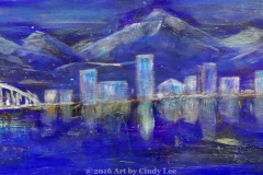 cityScape3_2012 Mixed on cardstock 13x46_1200(C)