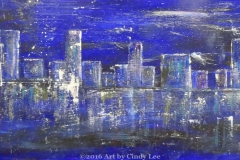 cityScape7_2012 Mixed on cardstock 13x46_1200(C)