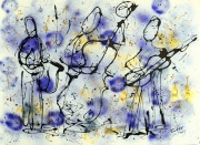 Bluze Jazz Trio 2009, 36x24