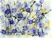 Bluze Jazz Trio  2009, 36x24