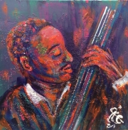 Ray on Bass JazzArt_2018